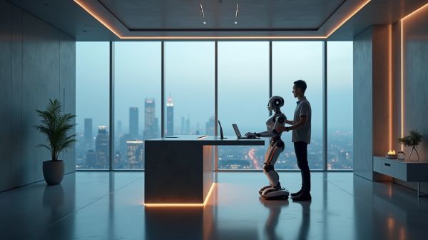 L'intelligence artificielle et sa transformation du monde du travail